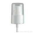 cosmetic treatment plastic dispenser cream lotion pump